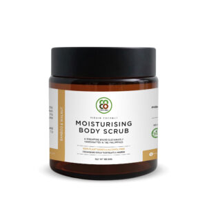 Coco Veda Moisturising Body Scrub - Wallnut and Bamboo