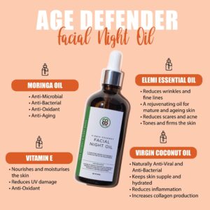 Coco Veda Facial Night Oil - Age Defender - Image 3