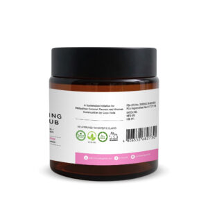 Coco Veda Moisturising Body Scrub - Rose & Patchouli - Image 2