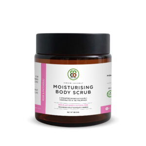 Coco Veda Moisturising Body Scrub - Rose & Patchouli - Image 1