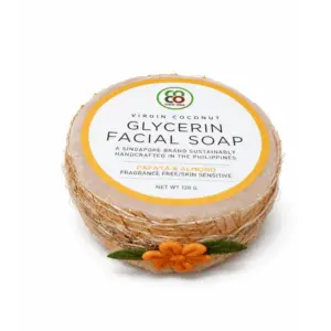 Glycerine Facial Soap - Papaya and Almond - Image 3