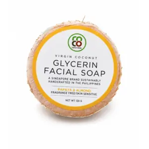 Glycerine Facial Soap - Papaya and Almond - Image 1