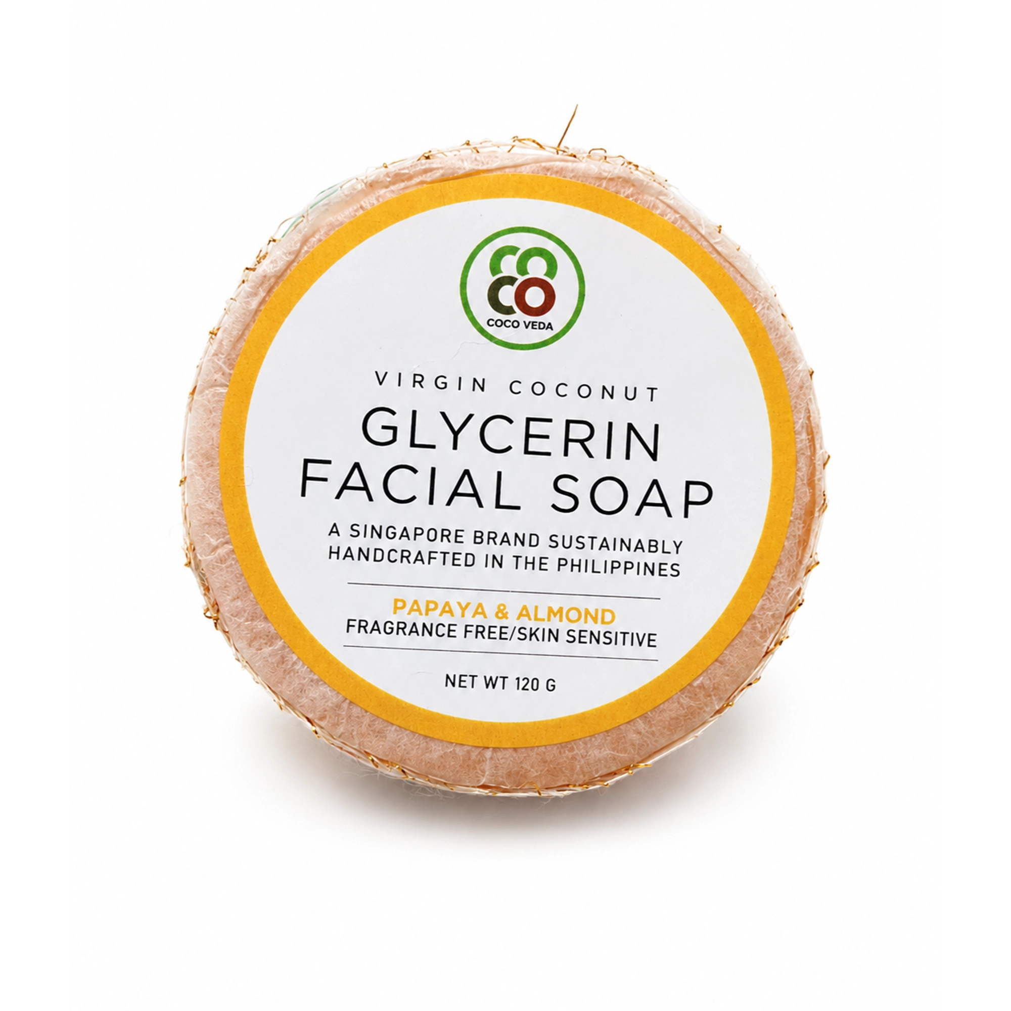 Glycerine Facial Soap - Papaya and Almond